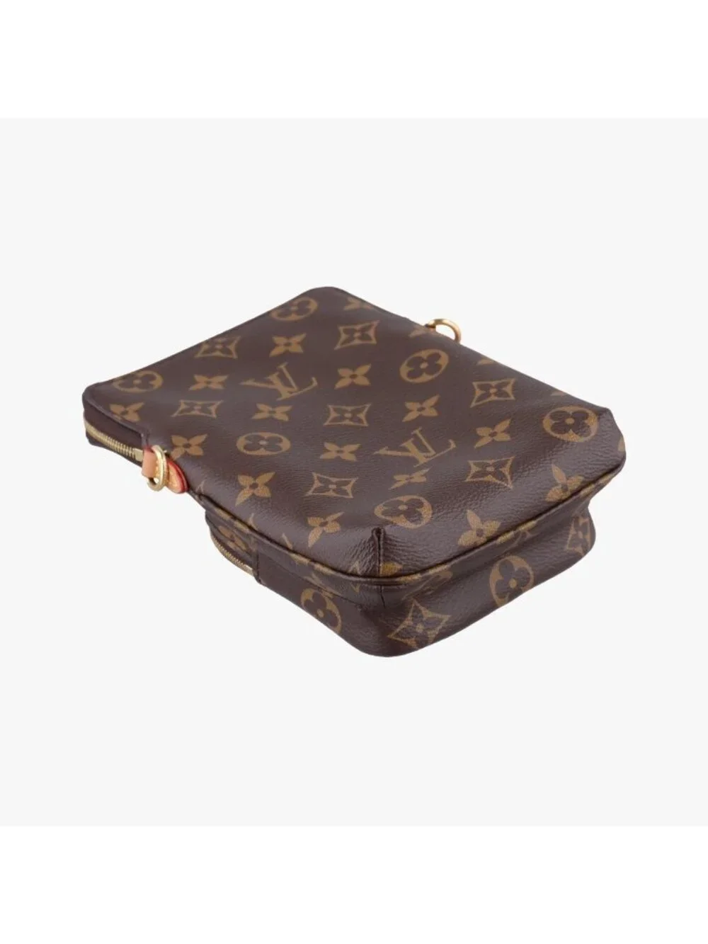Louis Vuitton Utility Monogram Brown Canvas Shoulder Bag